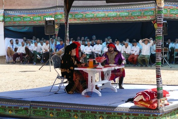 تعزیه در اردوگاه اراک
