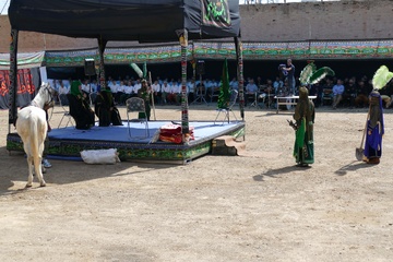 تعزیه در اردوگاه اراک