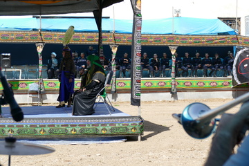 تعزیه در اردوگاه اراک