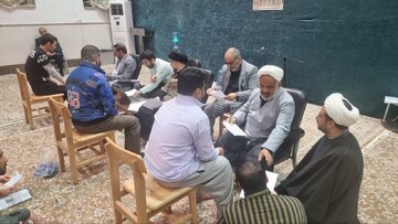 میز خدمت مراجع قضایی قم در اردوگاه کاردرمانی