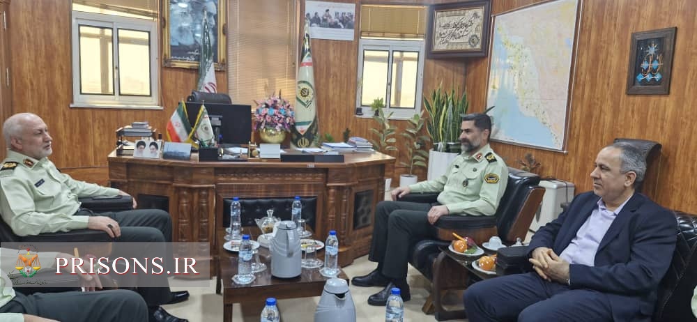 نشست تعاملی فرمانده یگان حفاظت سازمان زندان ها با فرمانده انتظامی استان بوشهر نشست تعاملی فرمانده یگان حفاظت سازمان زندان ها با فرمانده انتظامی استان بوشهر