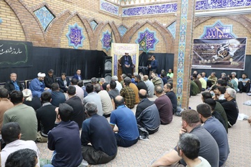 مراسم شهادت امام جعفر صادق (ع) در زندانهای استان آذربایجان غربی