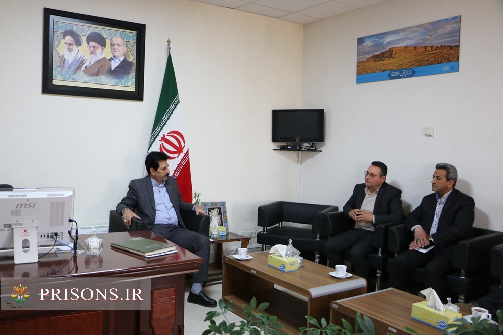 نشست تعاملی قائم مقام زندان‌های خراسان شمالی با فرماندار شهرستان اسفراین