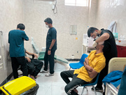 پزشکان خیّر ۹۰ خدمت درمانی به مددجویان زندان منوجان ارائه کردند
