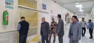 بازدید مدیرکل زندان‌های آذربایجان غربی  زندان میاندوآب
