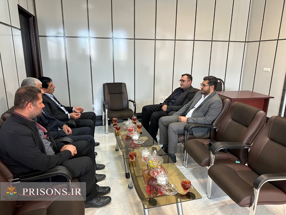 تأکید بر افزایش همکاری‌های قضایی و زندانبانی در دیدار مدیرکل زندانهای کردستان با رئیس دادگستری و دادستان کامیاران
