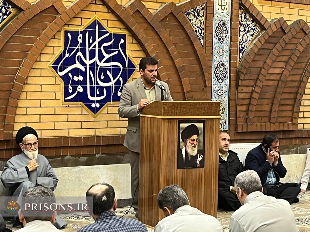 افتتاح نمازخانه زندان بیجار به مناسبت هفته کرامت با حضور مسئولین استانی و ائمه جمعه جماعات