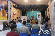 دیدار چهره به چهره مسئولان قضایی شهرستان خمین با زندانیان در میز خدمت زندان