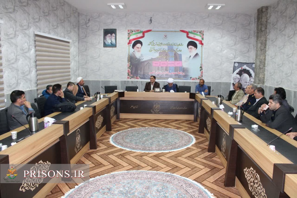 بازدید مدیرکل زندان‌های استان آذربایجان شرقی از زندان اهر
