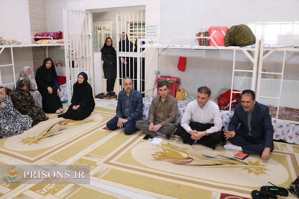 حضور میدانی مدیرکل زندان‌های خراسان شمالی در زندان مرکزی و بازدید از زندان زنان در آستانه ولادت حضرت معصومه(س)