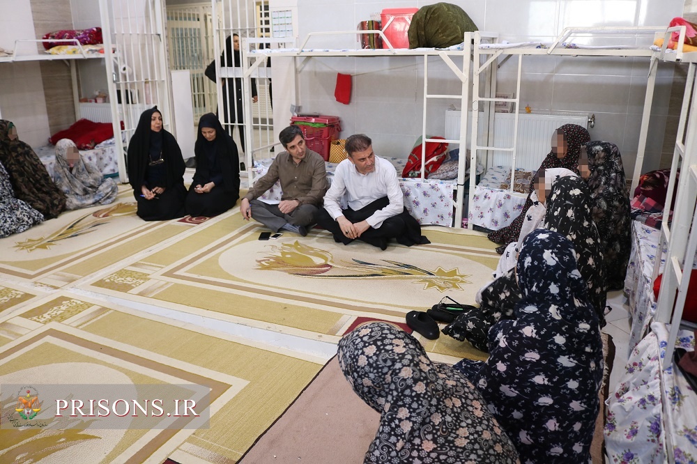 حضور میدانی مدیرکل زندان‌های خراسان شمالی در زندان مرکزی و بازدید از زندان زنان در آستانه ولادت حضرت معصومه(س)