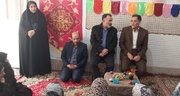 حضورمدیرکل زندان‌های آذربایجان شرقی همزمان با جشن میلاد حضرت معصومه (س) در بندنسوان زندان مراغه