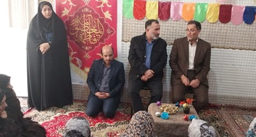 حضورمدیرکل زندان‌های آذربایجان شرقی همزمان با جشن میلاد حضرت معصومه (س) در بندنسوان زندان مراغه