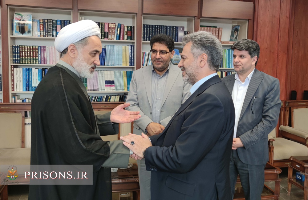 دیدار معاون توسعه مدیریت و منابع سازمان با رئیس کل دادگستری استان اردبیل