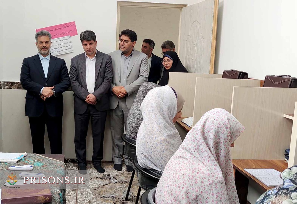 بازدید معاون معاون توسعه مدیریت و منابع سازمان از موسسات کیفری اردبیل