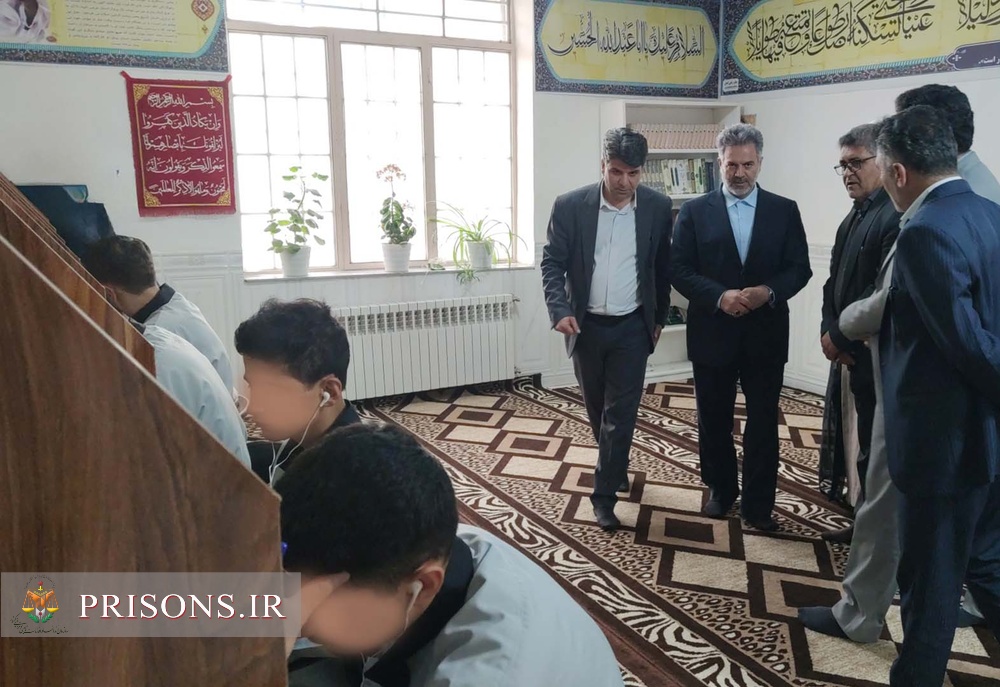 بازدید معاون معاون توسعه مدیریت و منابع سازمان از موسسات کیفری اردبیل