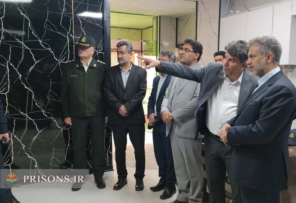 مرکز مرفوک زندان اردبیل با حضور معاون توسعه مدیریت و منابع سازمان به بهره‌برداری رسید