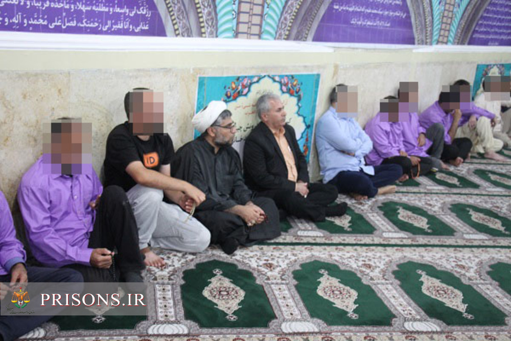 برگزاری مراسم یادبود جانباختگان حادثه هرمزگان در زندان مرکزی بوشهر