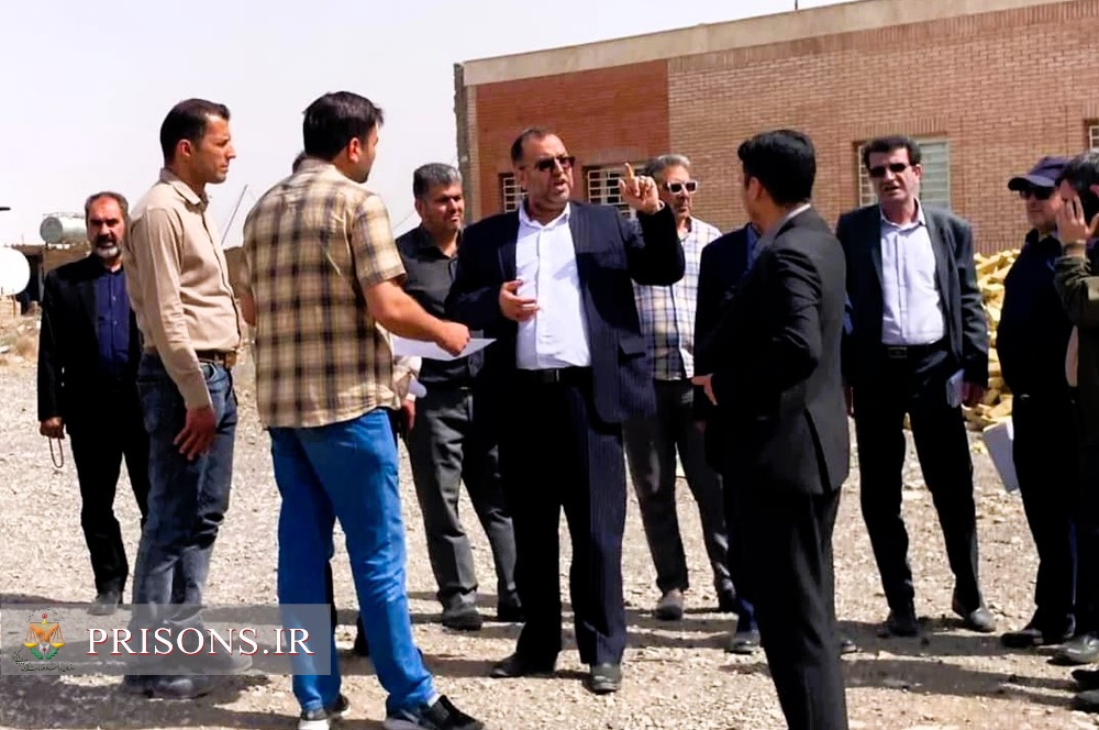بازدید مدیر کل دفتر فنی و عمرانی سازمان زندانها از زندان سبزوار