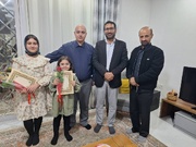 تجلیل از فرزندان دختر کارکنان و زندانیان زندان شهرستان نور