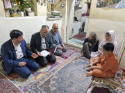 سرکشی از ۳ خانواده زندانی نیازمند بوشهر با حضور رئیس کل دادگستری استان