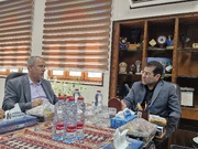 دیدار مدیرکل زندان‌های بوشهر با معاون سیاسی و امنیتی استانداری