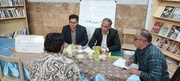 دیدار چهره به چهره رئیس دادگستری و مسئولین زندان شهرستان محلات با زندانیان در میز خدمت