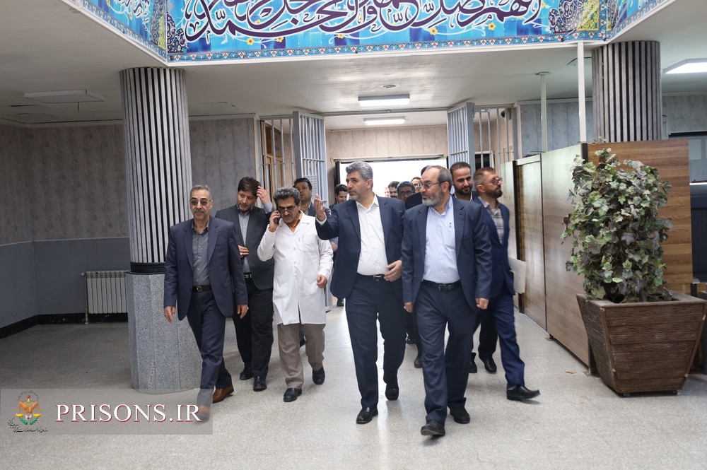 فیلم| بازدید معاون رئیس کل دادگستری از ندامتگاه تهران بزرگ