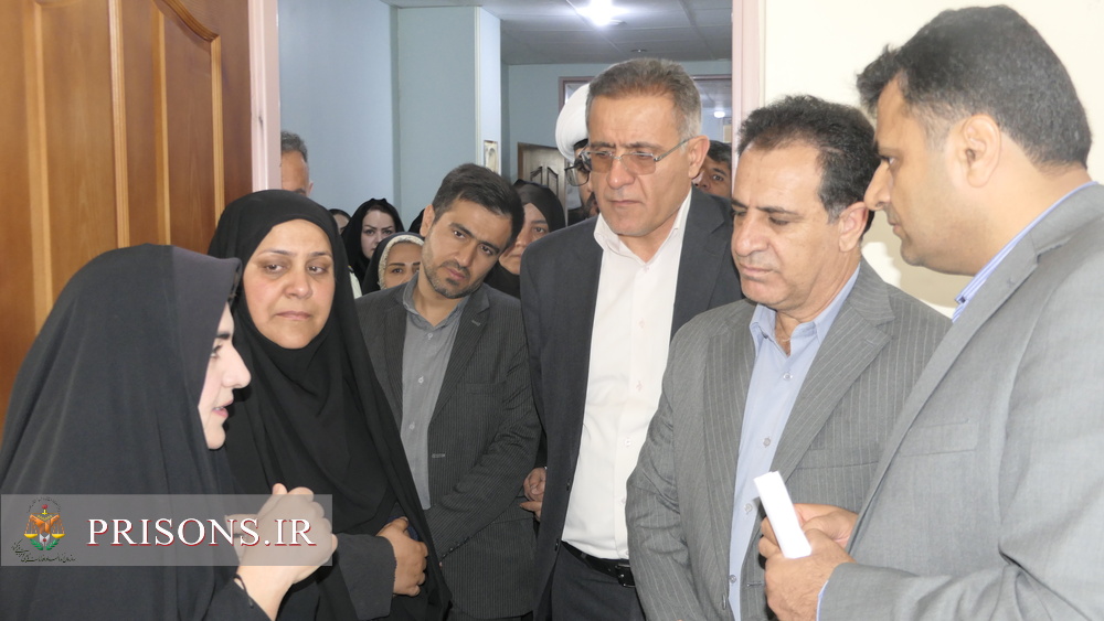 بازدید مسئولان استانی از کانون اصلاح و تربیت و اندرزگاه زنان یاسوج 