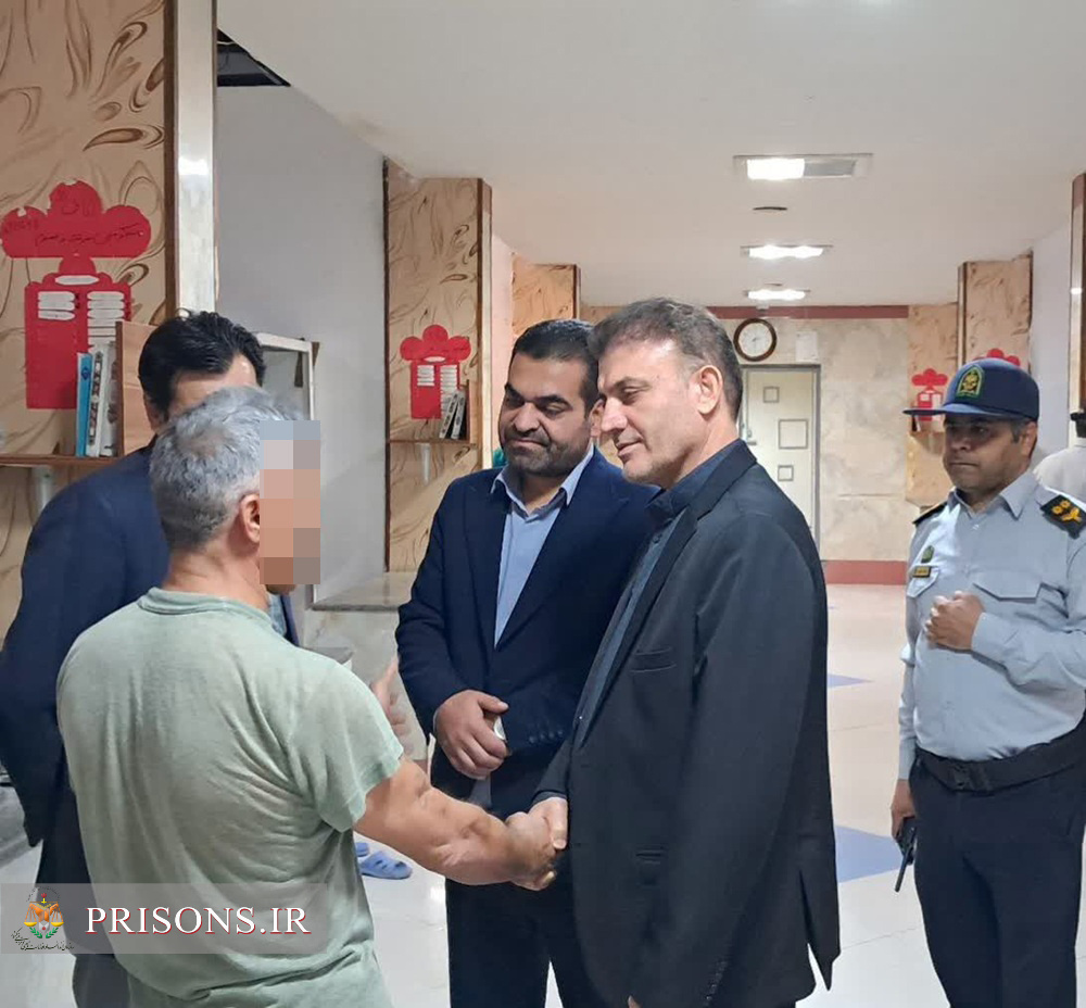 آزادی 4 زندانی شیروانی در دهه کرامت به همت مدیرکل زندان‌های خراسان شمالی