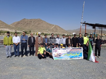 شرکت کارکنان و سربازان وظیفه کانون اصلاح و تربیت اراک در کوه‌پیمایی و مراسم زیارت عاشورا 