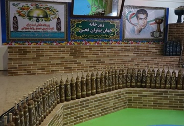 فیلم| بازسازی و بهره‌برداری از زورخانه و سالن کشتی جهان پهلوان تختی اردوگاه کاردرمانی اراک