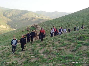 گروه کوهنوردی بسیج کارککنان زندانهای استان آذربایجان غربی
