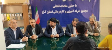 میزخدمت حوزه های قضایی چالدران و سلماس در اردوگاه کار درمانی زندانیان آذربایجان غربی 
