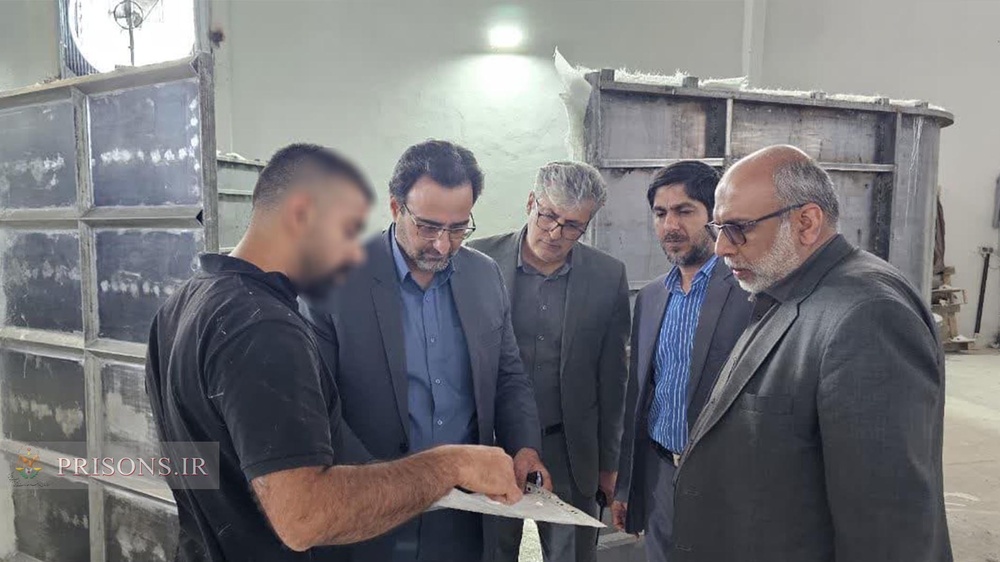  بازدید معاون اداره کل فرهنگی و تربیتی سازمان زندانهای کشور از زندان مرودشت
