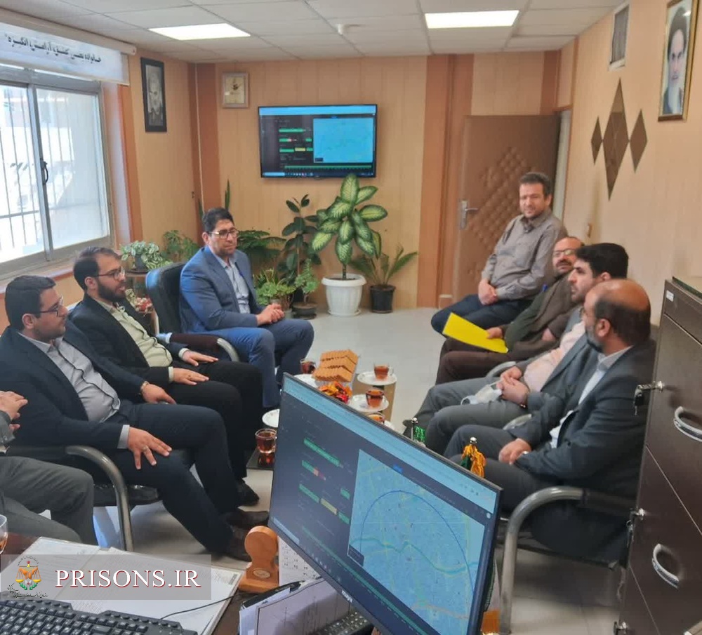 بازدید مسئولین قضایی شهرستان خمین از اندرزگاه نسوان اراک و اداره مراقبت الکترونیک استان مرکزی
