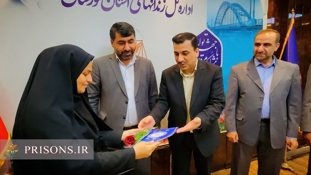 ارائه پایان‌نامه پژوهشی درباره شخصیت و هیجان‌خواهی زندانیان در حضور مدیرکل دفتر آموزش سازمان زندان‌ها