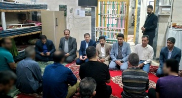 رییس‌کل دادگستری ایلام با زندانیان دیدار کرد