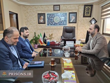سرپرست زندان‌های گیلان با نماینده مجلس شورای اسلامی دیدار کرد
