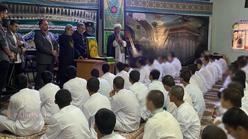 کاروان «زیر سایه خورشید» آستان قدس رضوی به مراکز اصلاحی و تربیتی استان فارس رسید
