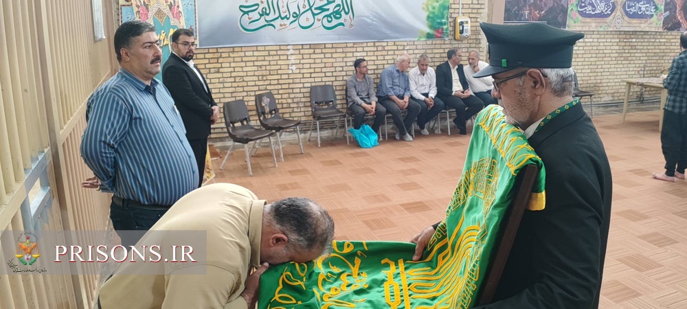 پرچم حرم امام رضا در محلات
