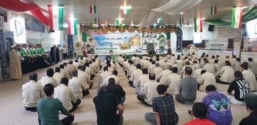  اعزام ۵ خانواده زندانی اردوگاه حرفه آموزی  و کاردرمانی زنجان به مشهد مقدس 