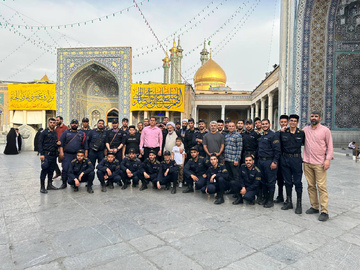 اردوی زیارتی و تفریحی سربازان وظیفه یگان حفاظت ندامتگاه کرج