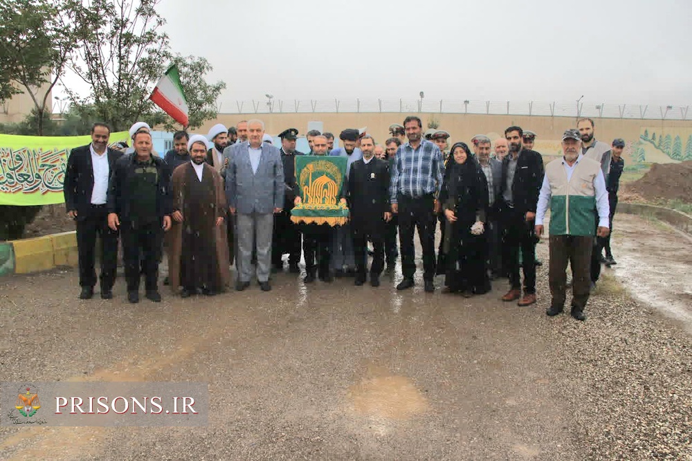 حضور خدام حرم مطهر رضوی در اردوگاه کاردرمانی قزوین