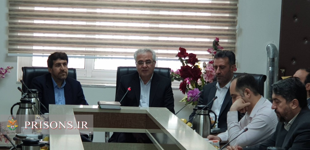بازدید اعضای شورای اسلامی و شهردار از زندان مرکزی زنجان
