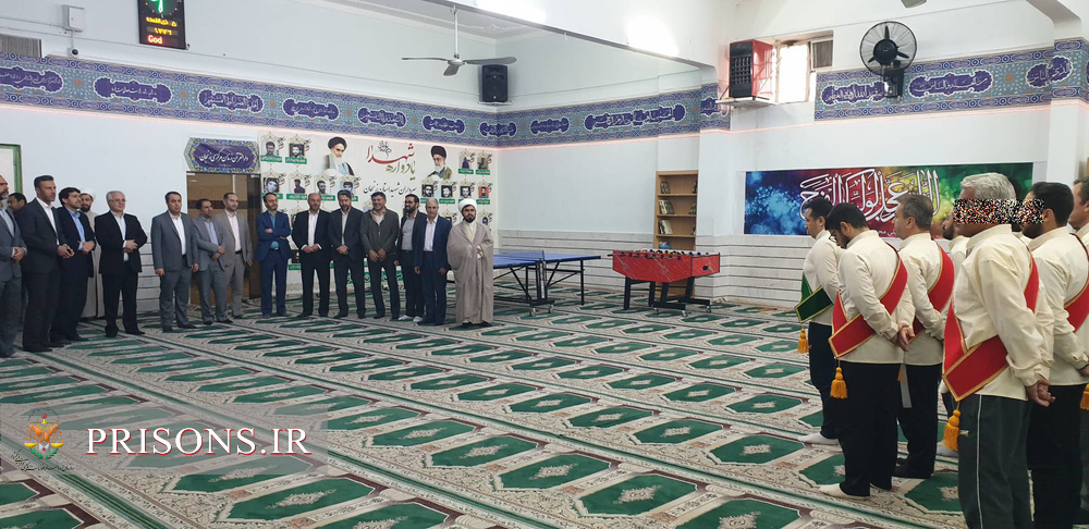 بازدید اعضای شورای اسلامی و شهردار از زندان مرکزی زنجان