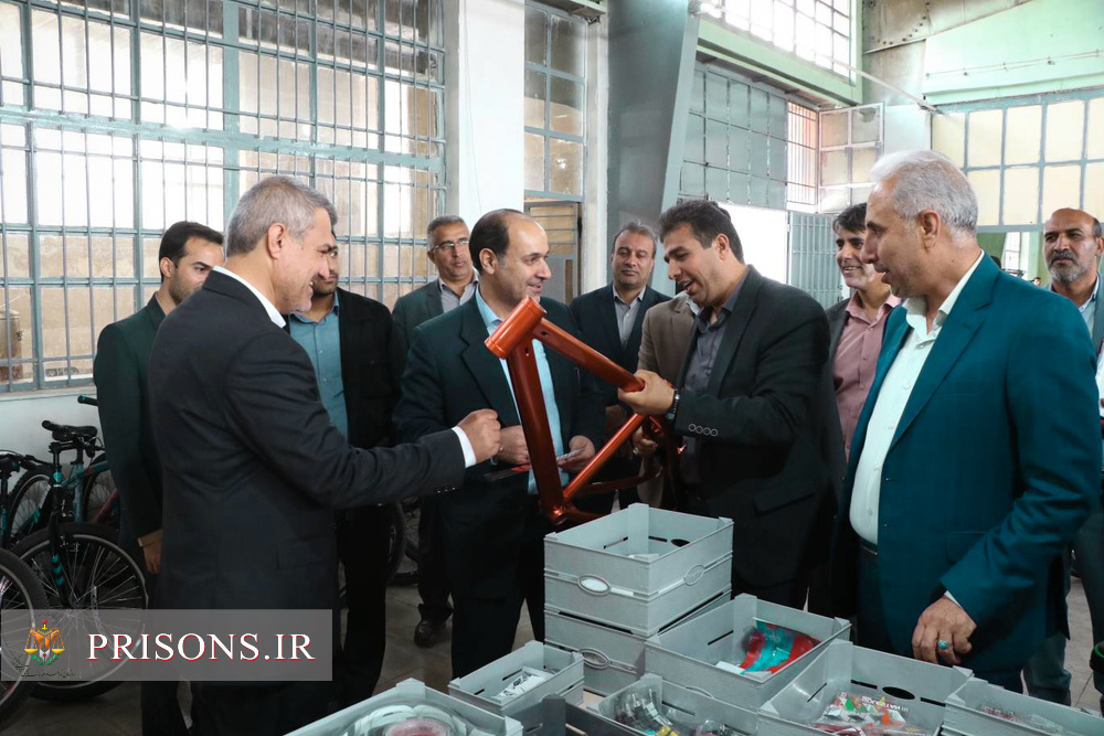 بازدید معاون دادستانی کل کشور از زندان مرکزی کرمان و اردوگاه حرفه‌آموزی و کاردرمانی کبوترخان