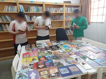 کتابخانه کانون اصلاح وتربیت همدان تجهیز شد