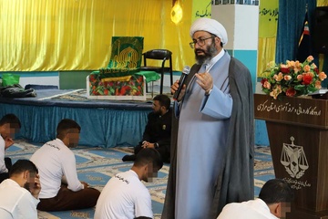 پرچم رضوی در زندان اراک