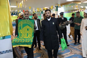 پرچم رضوی در زندان اراک